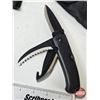 Image 3 : (2) Multi-Tools & (1) Folding Hunting Knife : c/w Belt Pouches