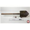 Image 3 : Folding Entrenching Shovel : Wooden Handle