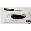 Image 1 : Ice Pick : Black Handle : c/w Leather Sheath