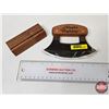 Image 4 : Alaska Highway Ulu Knife : c/w Wooden Stand