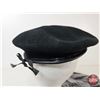 Image 9 : (5) Berets : (4) Black & (1) Navy Blue