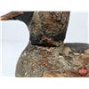 Image 11 : Wooden Duck Decoy (Consignor Tag: Very Early Bufflehead Drake : c.1890?)