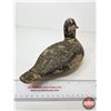 Image 6 : Wooden Duck Decoy (Consignor Tag: Very Early Bufflehead Drake : c.1890?)