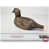 Image 8 : Wooden Duck Decoy (Consignor Tag: Very Early Bufflehead Drake : c.1890?)