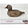Image 9 : Wooden Duck Decoy (Consignor Tag: Very Early Bufflehead Drake : c.1890?)