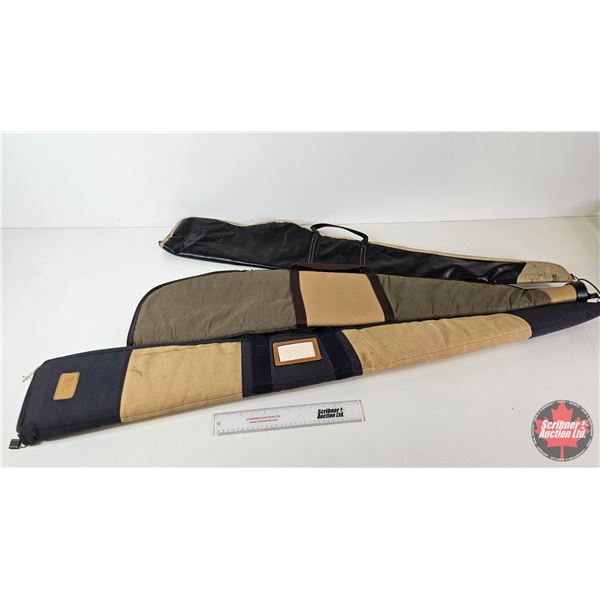 (3) Soft Gun Cases : Ruko & Eaton's Tru-Line