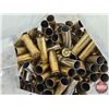 Image 11 : Empty Brass : 9mm Luger & .38 Special : (5) Bags : c/w Metal Ammo Can