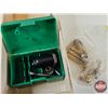 Image 11 : 7-Drawer Wooden Cabinet : c/w Reloading Tools & Gun Cleaning Accessories