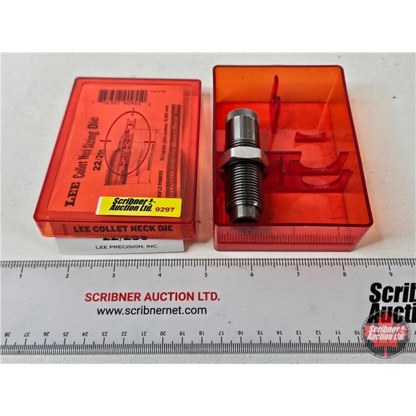 Lee .22-250 Collet Neck Sizing Die : c/w Case