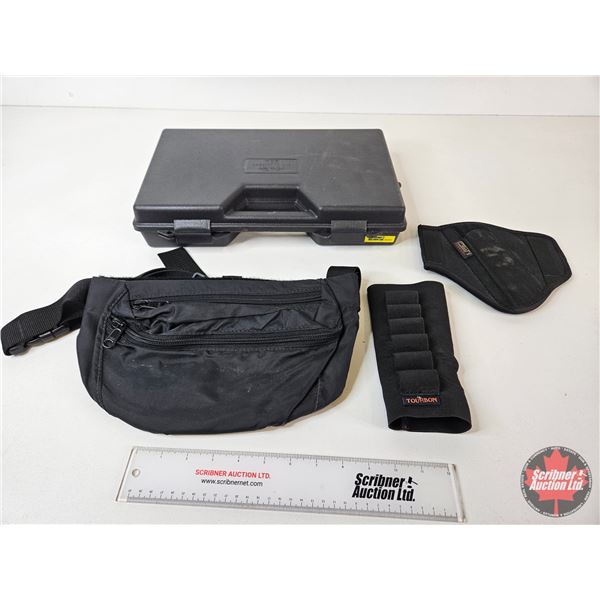 MTM Pistol Case : Uncle Mike's Waist Pack & Holster : Tourbon Shell Holder