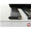 Image 2 : (3) Colt .45 Auto Magazine Bodies : c/w Zippered Pouch
