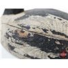 Image 10 : Wooden Duck Decoy (Consignor Tag: Goldeneye / Whistler Drake Working Decoy : 1950s)