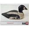 Image 5 : Wooden Duck Decoy (Consignor Tag: Goldeneye / Whistler Drake Working Decoy : 1950s)