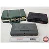 Image 1 : (3) Hard Pistol Cases : Ruger : Doskocil & Green Metal-Trimmed Case
