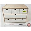 Image 2 : 7-Drawer Wooden Cabinet : c/w Bore Cleaning Supplies & Scope Mounts
