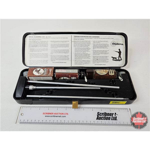 Outers .30 Cal Rifle Cleaning Kit : P-477 : c/w Case