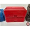 Image 6 : (14) MTM Plastic Ammunition Storage Boxes : Assorted Pistol Sizes