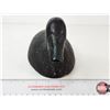 Image 3 : Wooden Duck Decoy (Consignor Tag: Primitive Blue Bill Working Decoy)