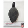 Image 7 : Wooden Duck Decoy (Consignor Tag: Primitive Blue Bill Working Decoy)