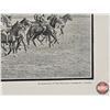 Image 5 : Framed WWI Panoramic Print : The March to the Battlefield : 1914–1915