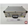 Image 1 : Hard Pistol / Accessory Case : Silver : Foam Lined