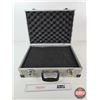 Image 2 : Hard Pistol / Accessory Case : Silver : Foam Lined