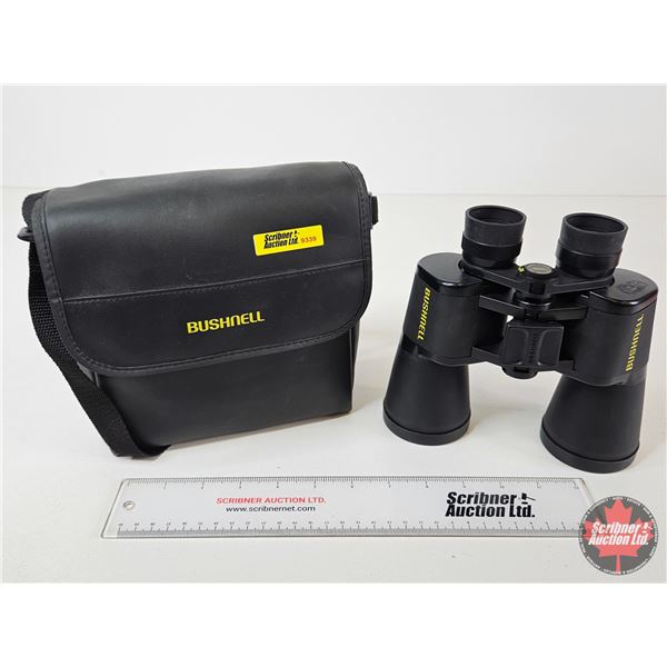Bushnell Powerview 7x50 Binoculars : c/w Case