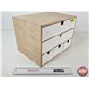 Image 8 : 5-Drawer Wooden Cabinet : c/w Gun Cleaning Supplies : Small Tools & Parts