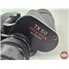 Image 3 : Marksman 7x50 Binoculars : c/w Lens Caps & Case