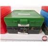 Image 4 : (9) MTM Plastic Ammunition Storage Boxes : Assorted Pistol Sizes