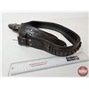 Image 6 : Brown Leather Western Holster & Cartridge Belt : Basketweave Pattern : .22 Cal