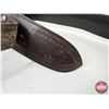 Image 7 : Brown Leather Western Holster & Cartridge Belt : Basketweave Pattern : .22 Cal