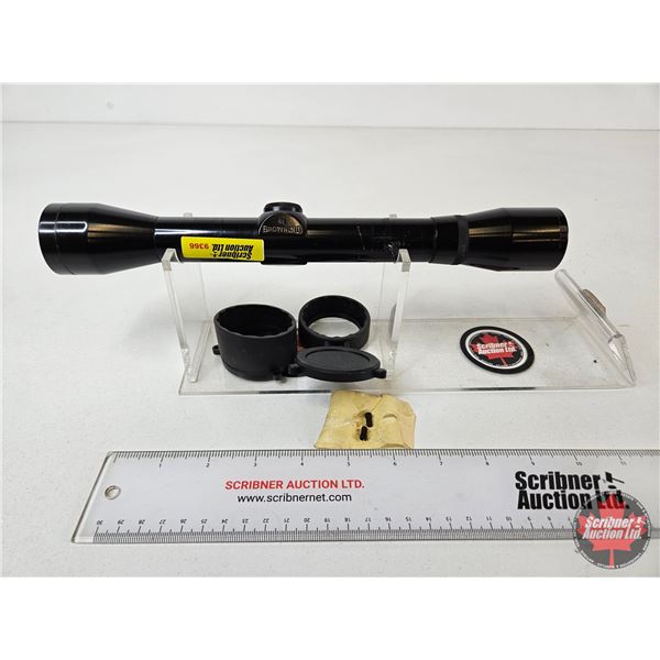 Browning 4X Rifle Scope : c/w Lens Covers