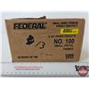 Image 3 : Federal No. 100 Small Pistol Primers : Unopened Case Lot : 5,000