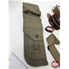 Image 5 : Canvas Holster : Waist Pack : Leather Pouch & Web Sling