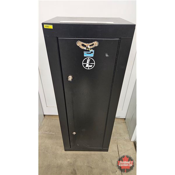 Homak Home Security Gun Cabinet : c/w Key