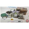Image 1 : Empty Brass : .38 Special : Nickel-Plated : 3,916 Count : c/w Storage Containers