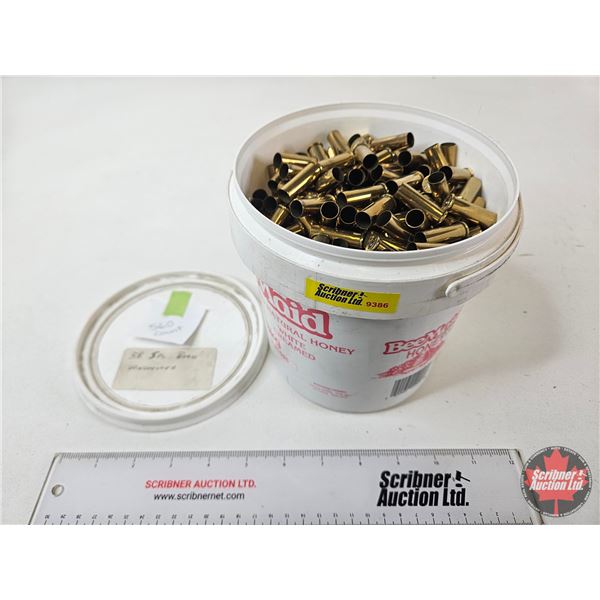 Empty Brass : Winchester .38 Special : 560 Count : c/w Storage Pail