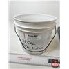 Image 1 : Cast Lead Bullets : .38 Cal : 158 gr SWC : Approximately 39.8 lb Including Pail