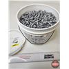 Image 1 : Lead Hollow-Base Wadcutter Bullets : .38 Cal : 148 gr : Approximately 53.2 lb Including Pail