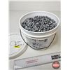 Image 1 : Lead Hollow-Base Wadcutter Bullets : .38 Cal : 148 gr : Approximately 53.4 lb Including Pail