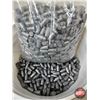Image 2 : Cast Lead Bullets : .38 Cal : 158 gr SWC : Approximately 57 lb Including Pail