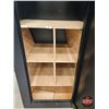 Image 3 : Homak Home Security Steel Storage Cabinet : Wooden Shelves & Dividers : c/w Key