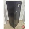 Image 4 : Homak Home Security Steel Storage Cabinet : Wooden Shelves & Dividers : c/w Key