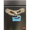 Image 7 : Homak Home Security Steel Storage Cabinet : Wooden Shelves & Dividers : c/w Key