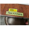 Image 4 : Restaurant Table : Woodgrain Laminate Top : c/w (2) Chairs
