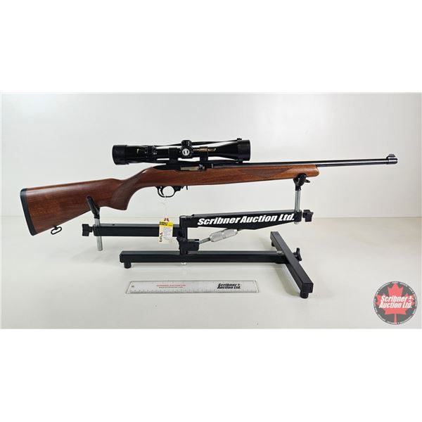 RIFLE: Ruger 10/22 Carbine : 22LR Semi-Auto (c/w Bushnell 3-9x40 Scope)