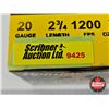 Image 7 : AMMO : Remington American Clay & Field : 20ga 2-3/4″ (7/8oz : #8 Shot) (25 Rnds TOTAL)
