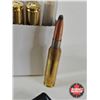 Image 2 : AMMO : PPU : 6.5x52 Carcano (123gr : SP) (20 Rnds TOTAL) : c/w (2) Clips