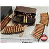Image 2 : AMMO : Variety of 7.62x39 (247 Rnds TOTAL) : c/w Stripper Clips : Ammo Box & (2) SKS Pouches